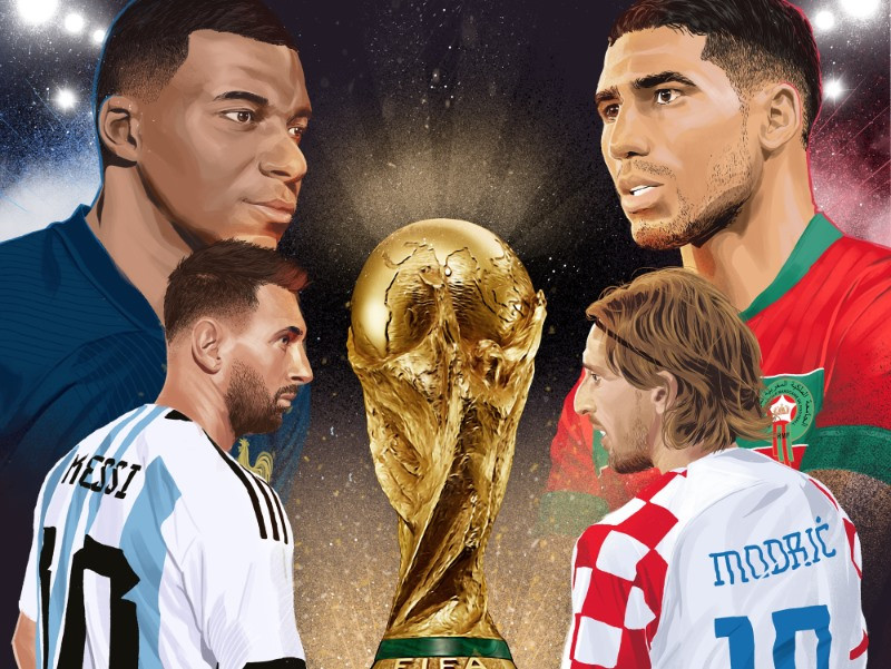 Lịch thi đấu bán kết World Cup 2022