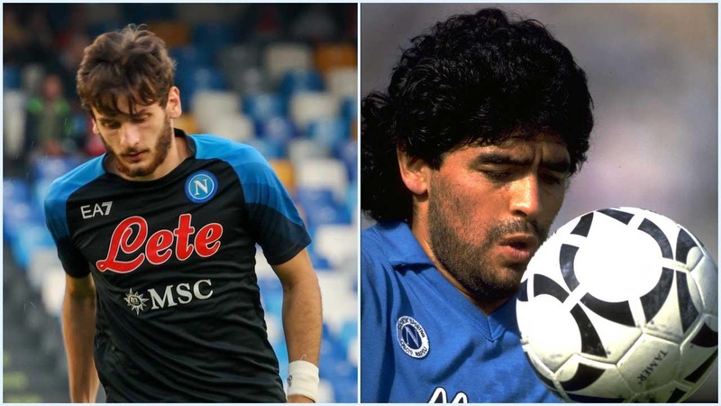 Ngay cả cầu thủ Khvicha Kvaratskhelia cũng gắn liền với huyền thoại Maradona. Cầu thủ Khvicha Kvaratskhelia - Đủ tài năng để xuất sắc
